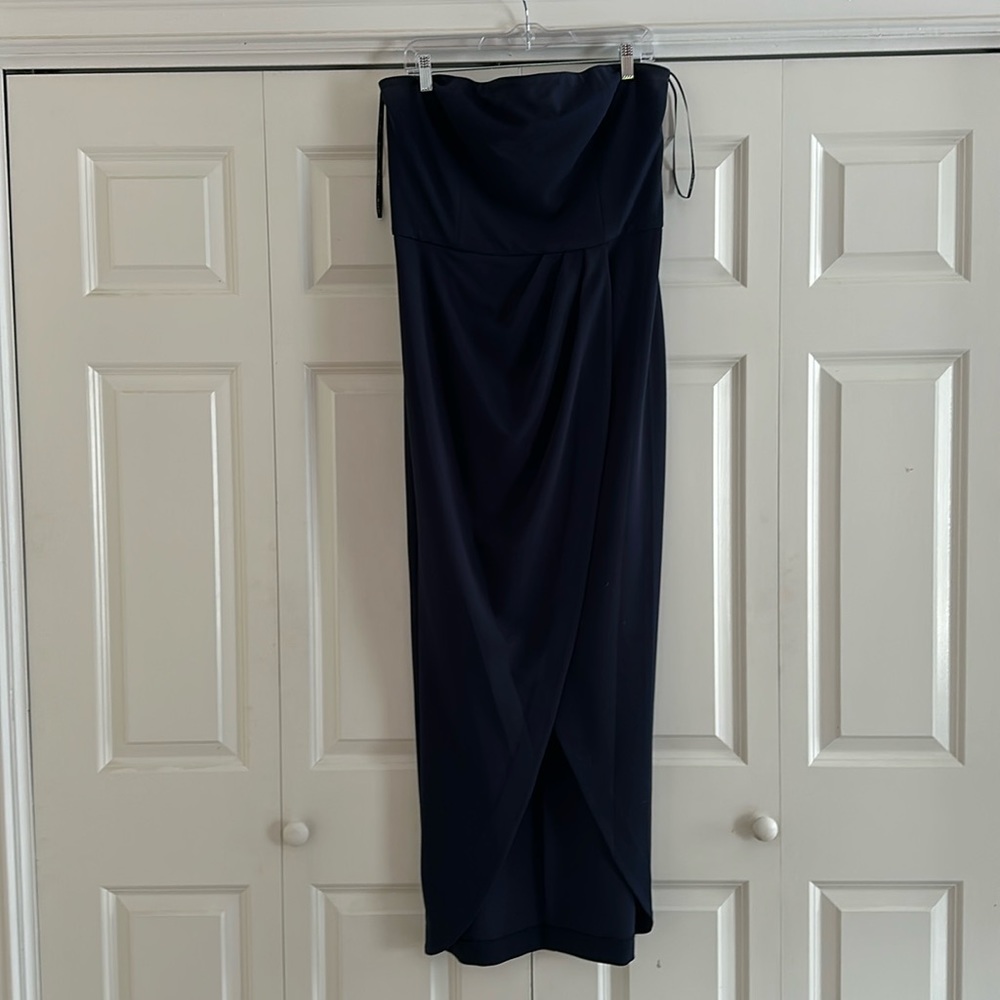 WAYF The Angelique Strapless Tulip Gown Size XL